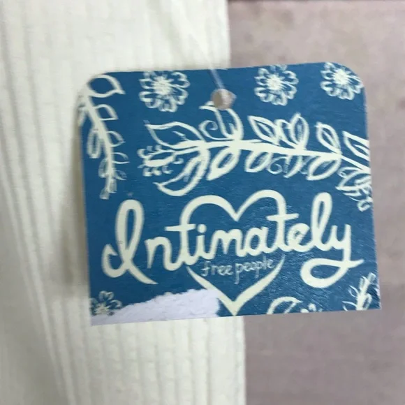 Free People Wide Rib Seamless Cami - Ivory - XS/S - Picture 5 of 6